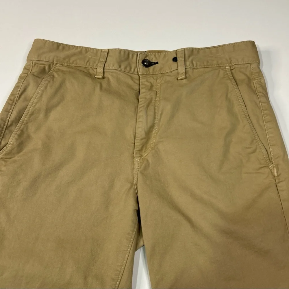 rag & bone Khaki Pants Men’s 32/32 100% Cotton Tan Business Casual Logo